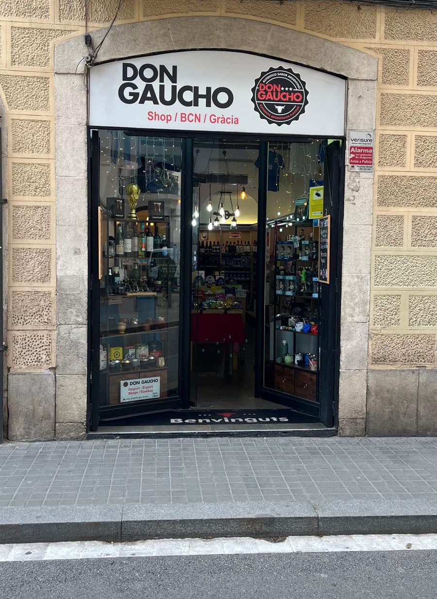 Tienda Don Gaucho en Barcelona